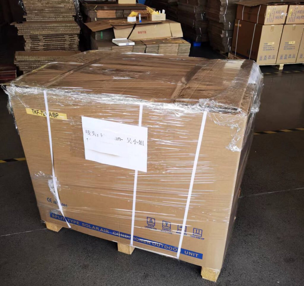 solar thermal air conditioner delivery