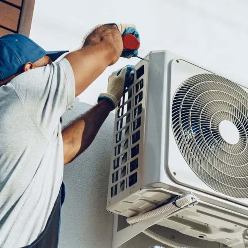solar air conditioner installation